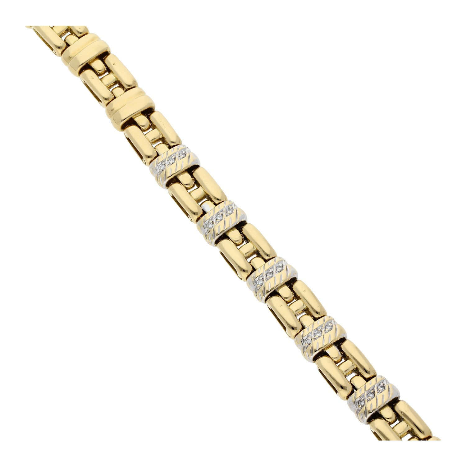 Schweres Brillant Armband 750 Gold