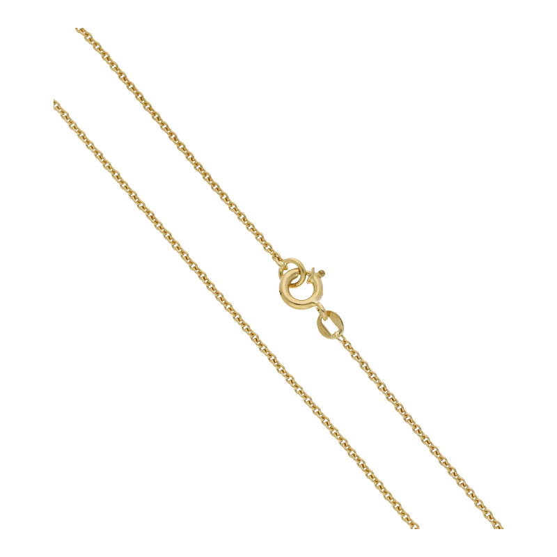 Collierkette 750 /18 K Gelbgold Ankerkette Breite 0,9 mm Länge 45 cm