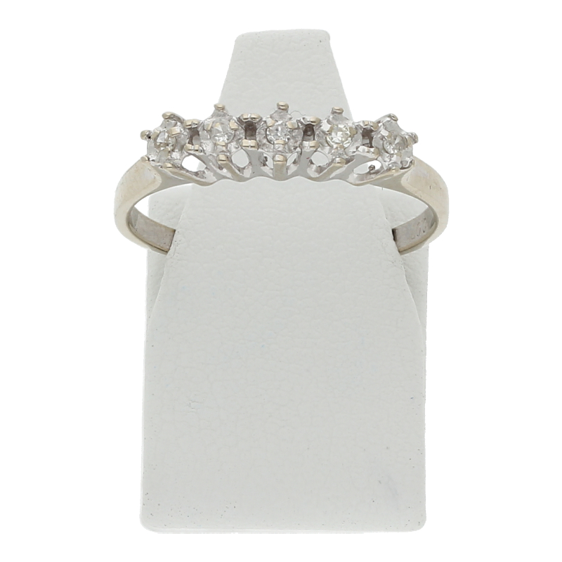 Diamant Ring 585/ 14 K Weißgold