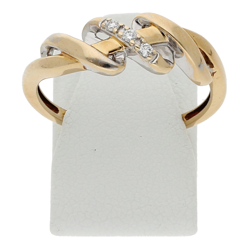 Brillant Ring 375/ 9 K Gold