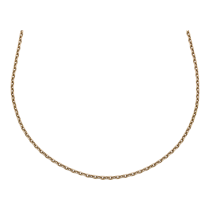 Halskette 333/8 K Gelbgold Ankerkette Länge 51 cm Breite 1,3 mm