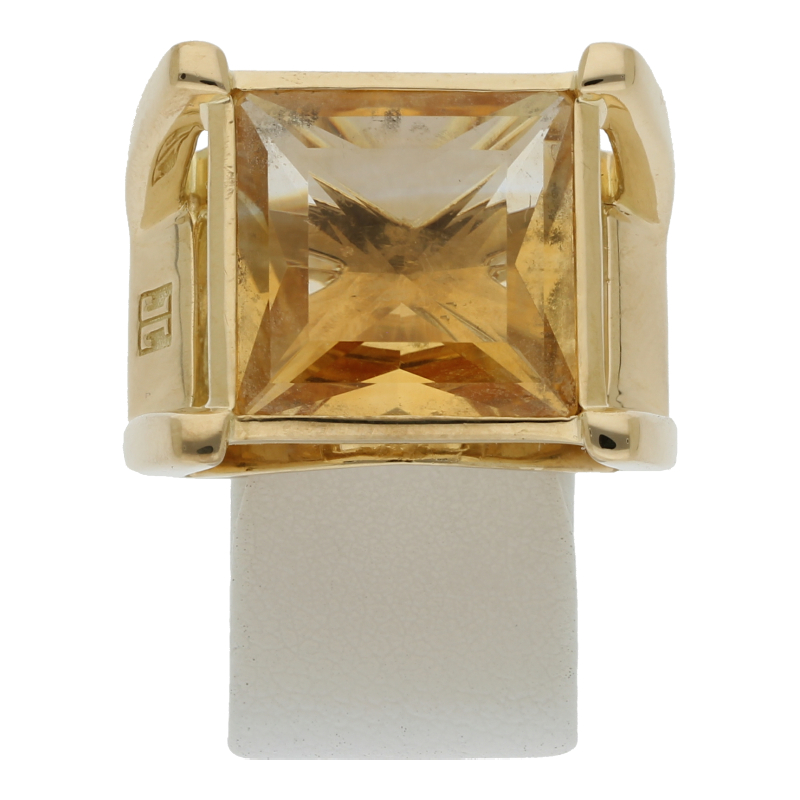 Jette Joop Citrin Ring 750/ 18 K Gold
