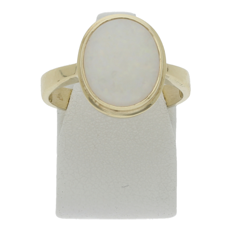 Opal Ring 585/ 14 K Gold