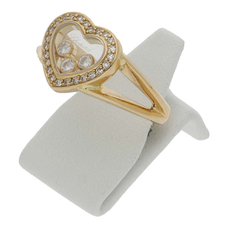 Chopard Happy Diamonds Ring 750/ 18 K Gold