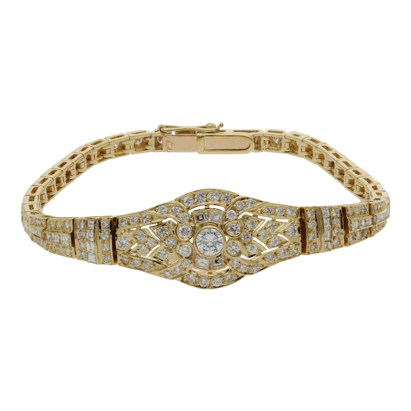 Brillant Diamant Armband 750/ 18 K Gold